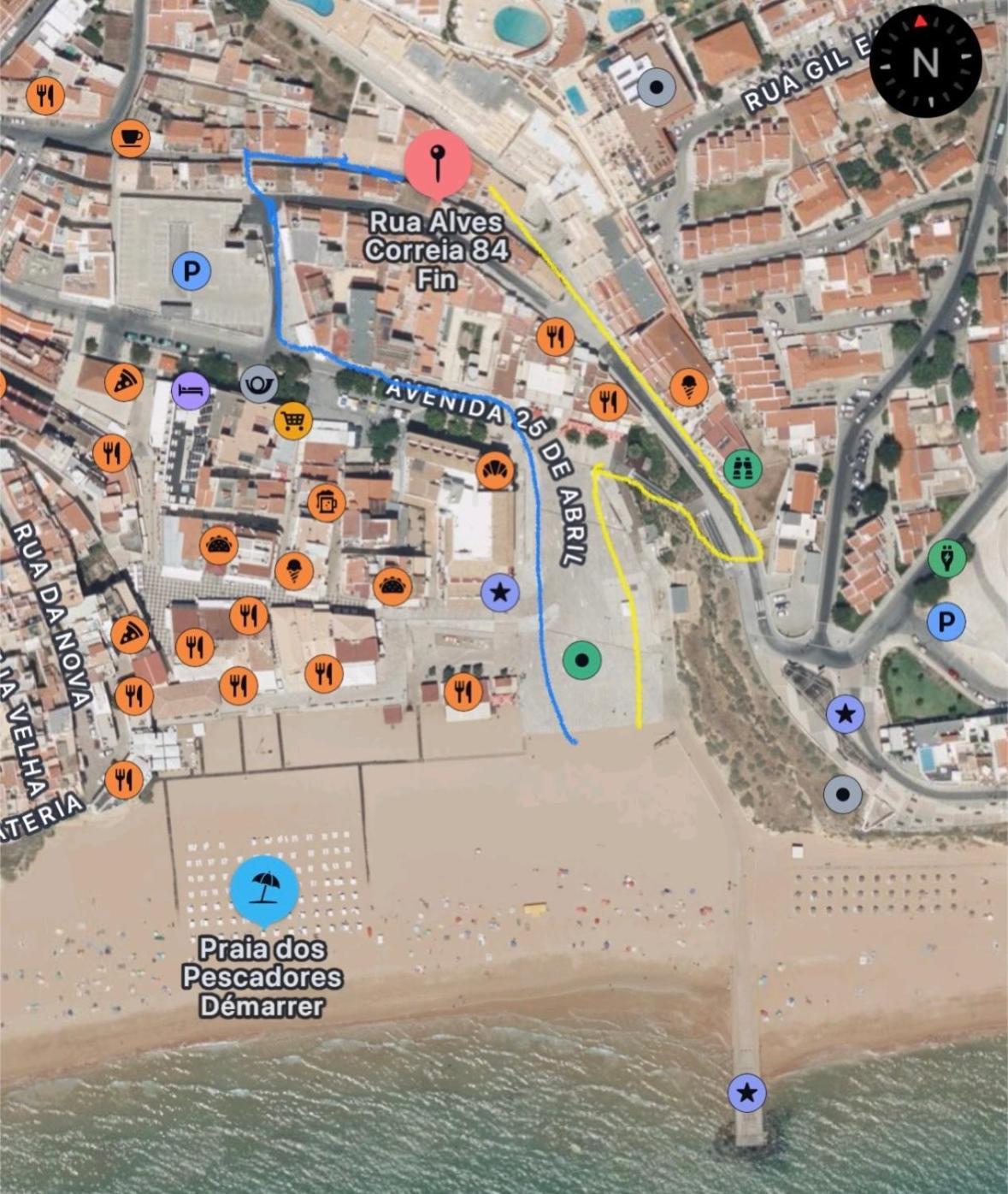Almar Studio - Albufeira - Praia Dos Pescadores Eksteriør bilde